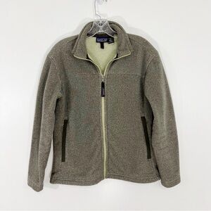 Patagonia Synchilla Full Zip Jacket Green Size Small